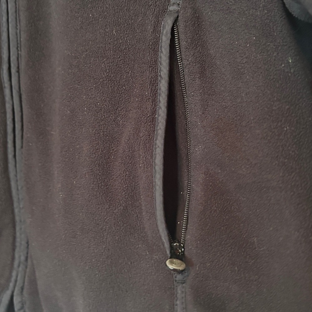 Merrell AEROBLOCK Full Zip Jacket Women’s L Charcoal Fleece Windbreaker - Picture 4 of 8